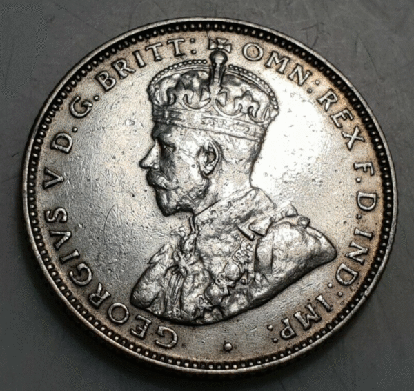 AUSTRALIA GEORGE V 1 SHILLING 1934 MBC/MBC+ - Imagen 2