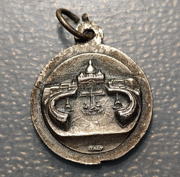 MEDALLA RELIGIOSA JUAN PABLO II SAN PEDRO ROMA - Imagen 2