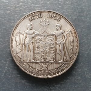 DINAMARCA DENMARK CHRISTIAN X 2 KRONER 1930 SC-