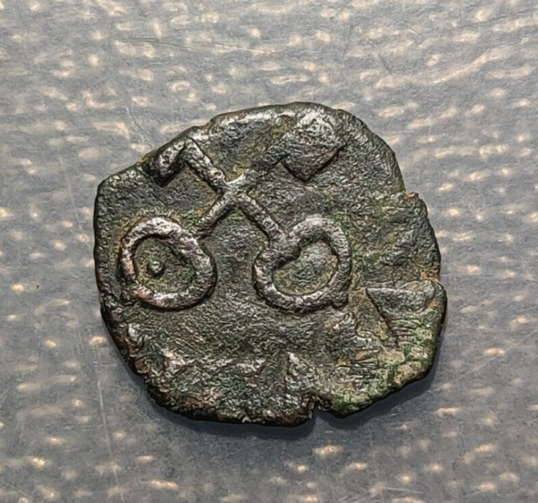 ESTADOS PAPALES AVIGNON PABLO V (1605-1621) PATARD O PATAL - Imagen 2
