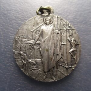 MEDALLA RELIGIOSA CRISTO " YO SOY EL TRONCO Y USTEDES LAS RAMAS"