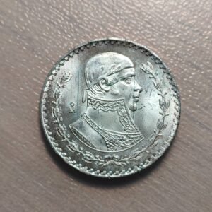 MEXICO 1 PESO 1963 SC UNC