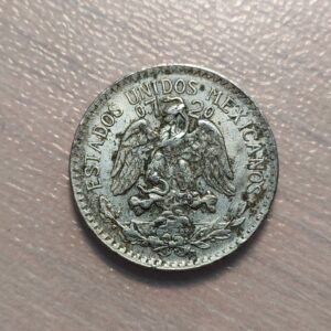 MEXICO 50 CENTAVOS 1943 MBC+/EBC-