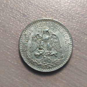 MEXICO 50 CENTAVOS 1945 EBC+/SC