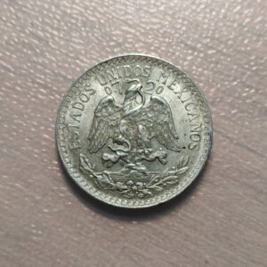 MEXICO 50 CENTAVOS 1945 EBC+/SC