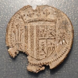 VALENCIA MONASTERIO SANTISIMA TRINIDAD SELLO PLOMO AÑO 1448 25,77g 38mm