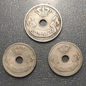 RUMANIA LOTE 3 MONEDAS 20 BANI 1906 10 BANI 1905 10 BANI 1906