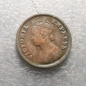 INDIA BRITANICA BRITISH INDIA VICTORIA 1/2 PICE 1896 BC+/MBC-