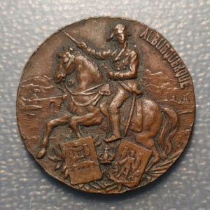 MEDALLA ESPAÑA CENTENARIO CONSTITUCION CADIZ FALTAN ANILLOS Y ANCLA 30mm