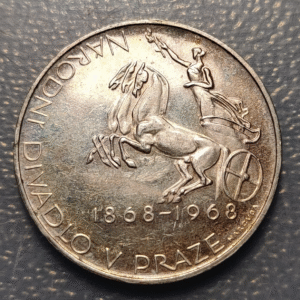 CHECOSLOVAQUIA CZECHOSLOVAKIA 10 KORUN 1968 MBC+/EBC-