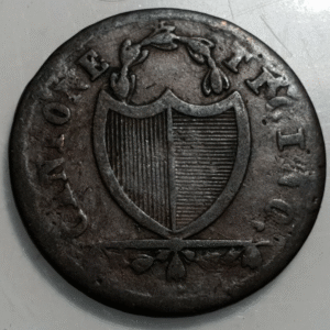 SUIZA SWITZERLAND CANTON TICINO 3 SOLDI 1841 MBC