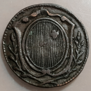 SUIZA SWITZERLAND CANTON SCHWYZ 1 RAPPEN 1843 MBC+