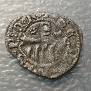 ESTADOS PAPALES PONTIFICIO VATICANO SENADO ROMANO DENARIO PROVISINO BC+/MBC-