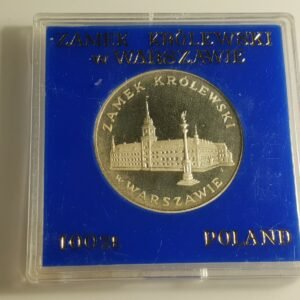 POLONIA POLAND 100ZLOTY 100 ZLOTYCH 1975 CASTILLO REAL VARSOVIA ESTUCHE ORIGINAL