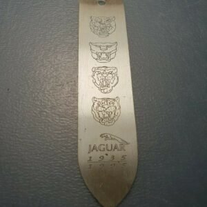 JAGUAR 50 YEARS 1935-1995 BOOKMARK 800 SILVER 109x25 mm
