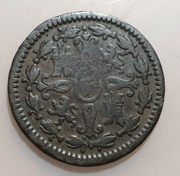 SEGOVIA CARLOS III 2 MARAVEDIS 1788 BC - Imagen 2