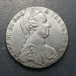 AUSTRIA ITALY MARIA THERESA THALER 1780 STRUCK IN ROME 1935-39 FOR COLONIAL USE