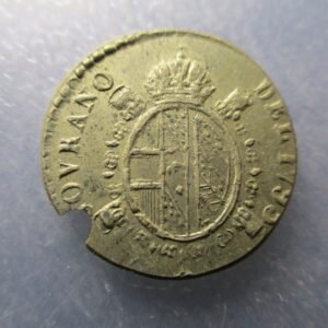 MILAN ITALIA AUSTRIA PONDERAL - COIN WEIGHT MEDIO SOVRANO - 1/2 SOBERANO 5,57 g