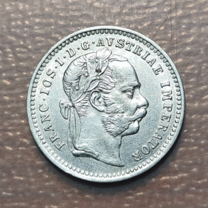 AUSTRIA FRANZ JOSEPH I 10 KREUZER 1872 EBC