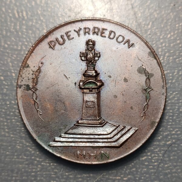 MEDALLA ARGENTINA 1904 MONUMENTO A JUAN MARTIN DE PUEYRREDON - MAR DE LA PLATA