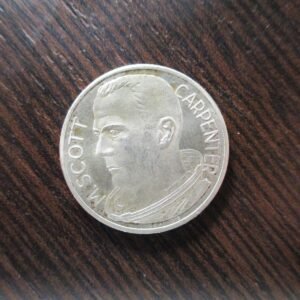 USA ESTADOS UNIDOS MALCOM SCOTT CARPENTER  HOMBRES EN EL ESPACIO MEDALLA PLATA