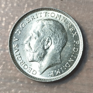 GREAT BRITAIN GRAN BRETAÑA GEORGE V 3 PENCE 1912 SC UNC