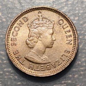 HONG KONG 10 CENTS 1965