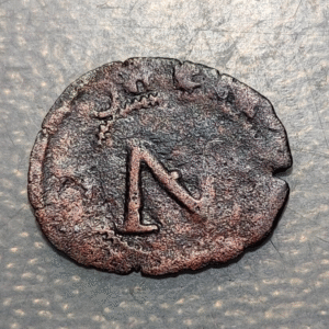 ESPAÑA PAMPLONA CARLOS I 2 CORNADOS S/F CAL 68