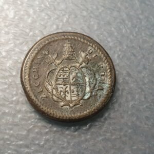 ESTADOS PAPALES PONDERAL COIN WEIGHT ZECCHINO DE ROMA 3,38 g