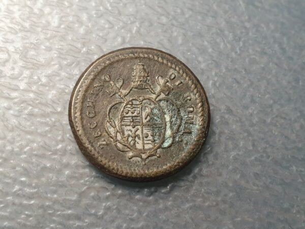 ESTADOS PAPALES PONDERAL COIN WEIGHT ZECCHINO DE ROMA 3,38 g