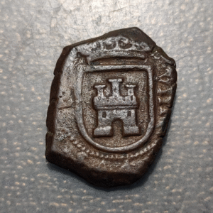 ESPAÑA MADRID? 8 MARAVEDIS 1624