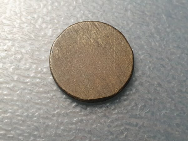 ESTADOS PAPALES PONDERAL COIN WEIGHT ZECCHINO DE ROMA 3,38 g - Imagen 2