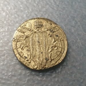 ESTADOS PAPALES BENEDICTO XIV PONDERAL COIN WEIGHT 1/2 ZECCHINO ROMANO 1,71 g