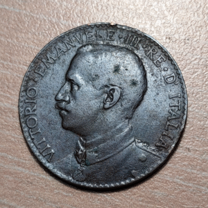 SOMALIA ITALIANA ITALIAN SOMALILAND VITTORIO EMANUELE III 2 BESE 1921 MBC-/MBC