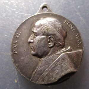 MEDALLA RELIGIOSA PAPA PIO XI / AP. PUERTA SANTA JUBILEO AÑO SANTO 1925 o 1933