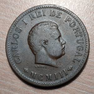 INDIA PORTUGUESA PORTUGUESE INDIA 1/2 TANGA 1903 MBC-