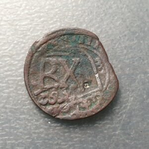 FELIPE IV 8 MARAVEDIS RESELLO RESELLOS : 8, 1652 SEVILLA?