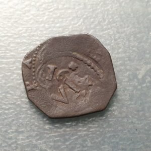 FELIPE IV 4 MARAVEDIS RESELLO : IIII 1654 MADRID o TRUJILLO / VI C CUENCA 1636