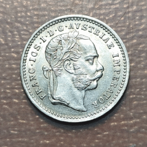 AUSTRIA FRANZ JOSEPH I 10 KREUZER 1872 EBC+