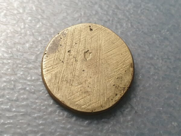 ESTADOS PAPALES  PONDERAL COIN WEIGHT DOBLA - DOPPIA DE ROMA 5,45 g - Imagen 2