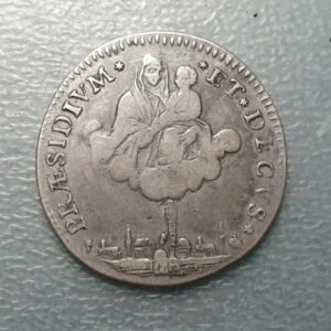 ESTADOS PAPALES BOLOGNA BOLONIA GUBIERNO POPULAR 5 PAOLI 1796 MBC- ESCASA