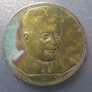 MEDALLA FICHA PALMIRO TOGLIATTI 1893-1954 SECRETARIO PARTIDO COMUNISTA ITALIANO