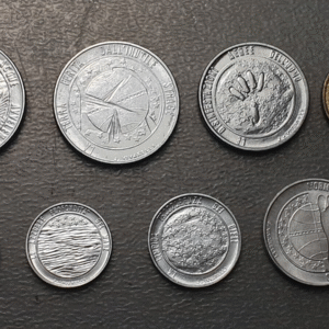 SAN MARINO 1977 SERIE ANUAL MONEDAS  1+2+5+10+20+50+100+100 LIRE SC UNC