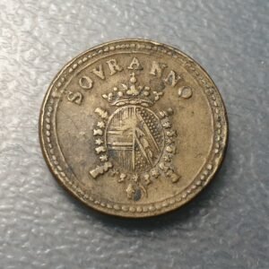 MILAN AUSTRIA PONDERAL COIN WEIGHT UN SOVRANO - 1 SOBERANO 11,03 g