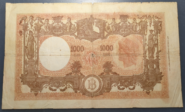 ITALIA 1000 LIRE 13/12/1946 P72c BC/BC+ - Imagen 2