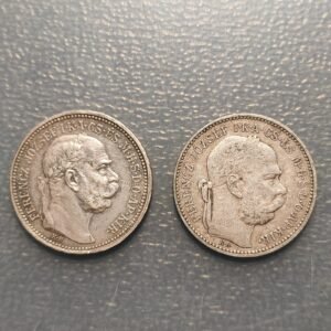 HUNGRIA HUNGARY LOTE 2 MONEDAS PLATA