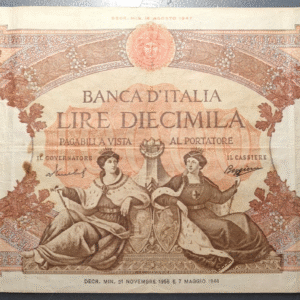 ITALIA 10000 LIRE 21/11/1955 MBC