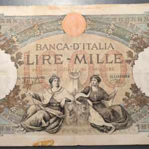 ITALIA 1000 LIRE 17/05/1943 BC
