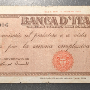 ITALIA 10000 LIRE 28/01/1948 BC+/MBC-