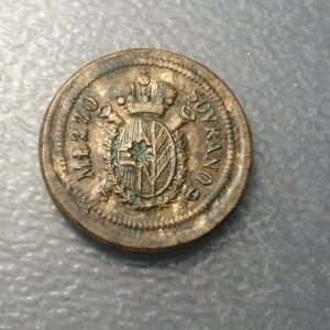 MILAN AUSTRIA PONDERAL COIN WEIGHT 1/2 SOVRANO - MEDIO SOBERANO 5,52 g